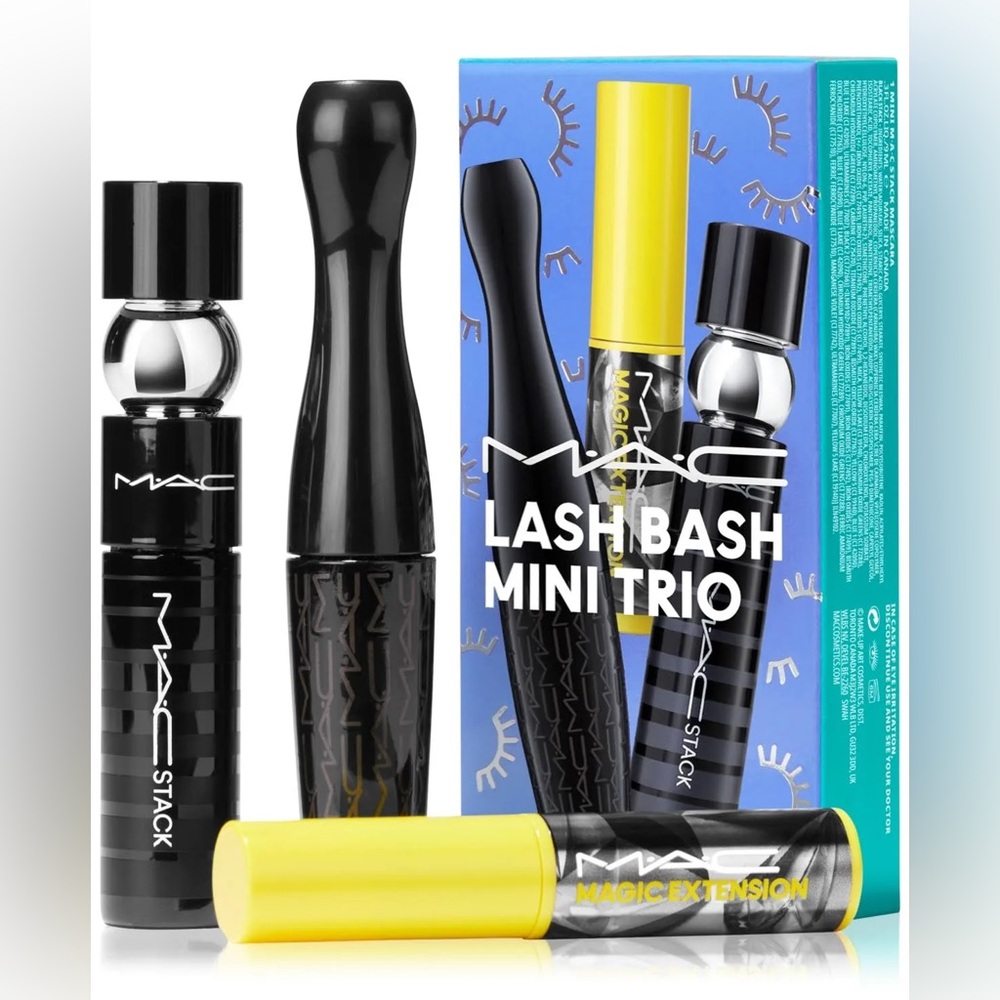 MAC Cosmetics Lash Bash Mini Trio Mascara Set - Black and Yellow